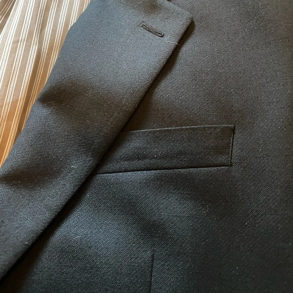 Ralph Lauren Black Blazer Sport Coat Timeless Elegance 41R
